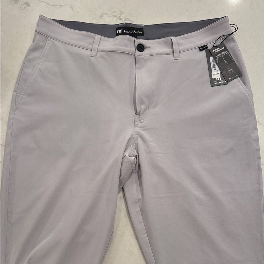 Travis Mathew Light Gray Chinos
